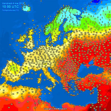Weather in Europe today : europe