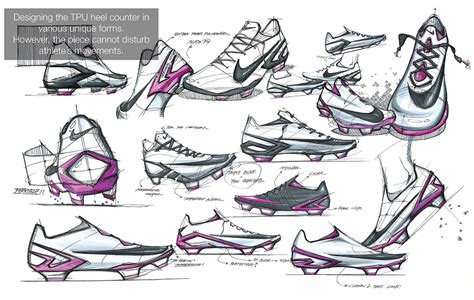 Nike Cr7 Mercurial Vapor X Fg On Behance Rendering Techniques Drawing