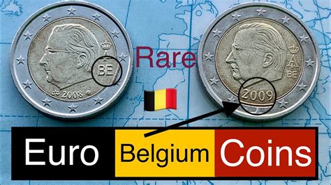 🇧🇪belgium 2 Euro 2008 2009 Be Euro Coins Erorr Youtube
