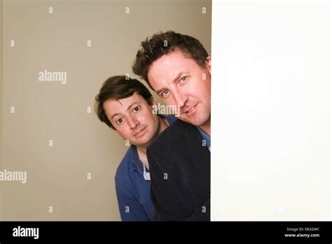 David Mitchell And Lee Mack Co Presenters Of The Bbc Quiz Show Would I