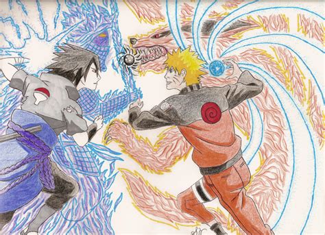 Naruto Vs Sasuke By Swu16 On Deviantart