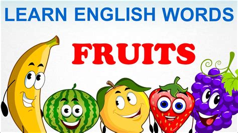 Sets of flashcards with short vowel words and no pictures for an emphasis on decoding. Fruits | Pre School | Learn English Words (Spelling) Video ...