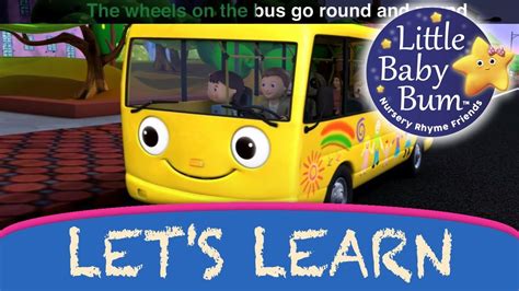 Little Baby Bum Wheels On The Bus Part 1 Nursery Rhymes For Babies