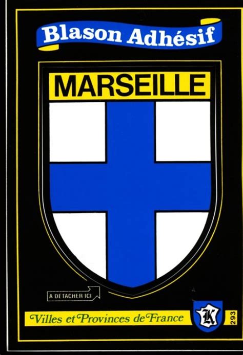 Blason De Marseillecoat Of Arms Crest Of Marseille
