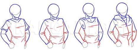 See more ideas about art reference poses, anatomy drawing, hoodie drawing. How To Draw Shirts by Dawn | dragoart.com
