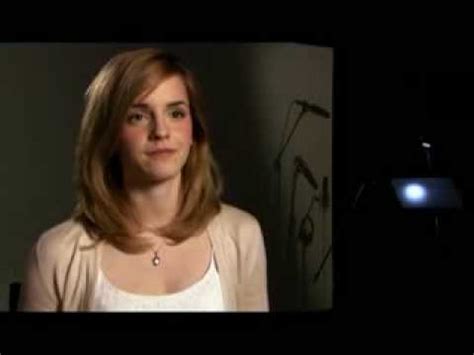 A very bad hair day, according to emma watson. Emma Watson The Tale Of Despereaux Interview - YouTube