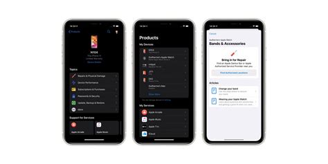 Apple Support App For Iphone And Ipad Revamped With New Interface Dark