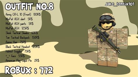 Roblox Army Outfit Army Military