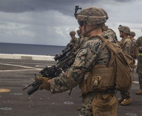 Dvids Images Marines With The 31st Meu Conduct A Deck Shoot Aboard