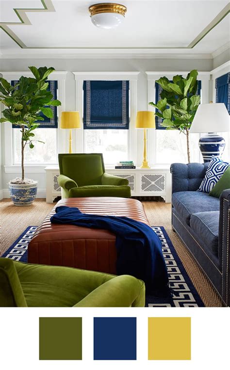 Awesome Color Palettes To Try If You Love The Color Green Living Room
