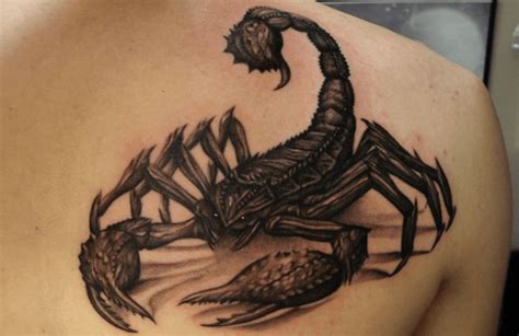 16 Scorpion Tattoos With Their Meanings Explained Tattooswin