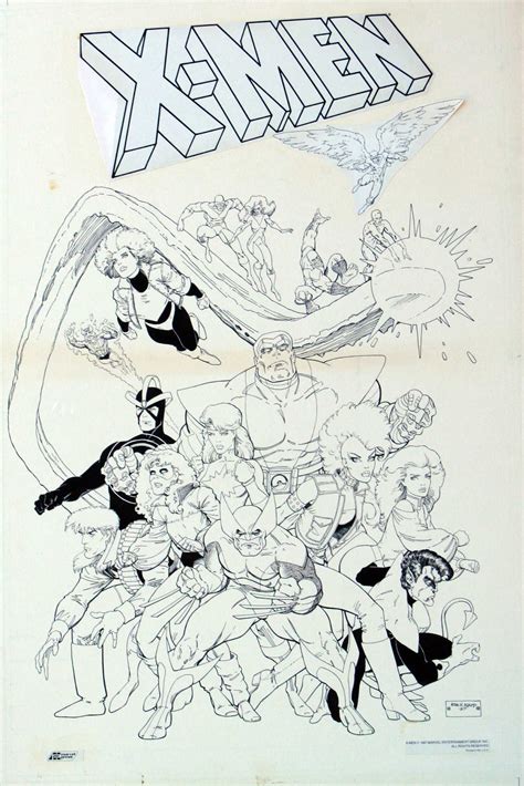 Marvel Comics Of The 1980s 1987 Art Adams The X Men