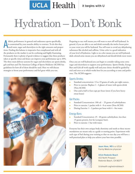 Ucla Health Hydration Tips