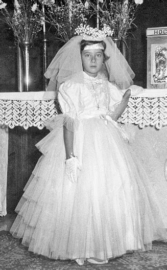 First Communion In 1958 Stock Photo Download Image Now 1950 1959