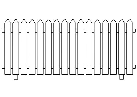 white picket fence graphic - Clip Art Library
