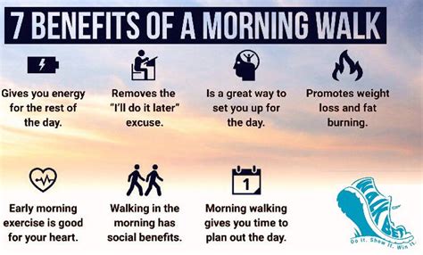 Benefits Of A Morning Walk Walking Exercise Walking Challenge