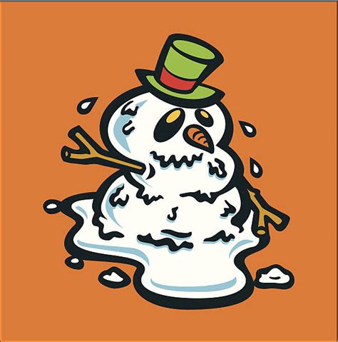 Melting Snowman Illustrations Royalty Free Vector Graphics And Clip Art