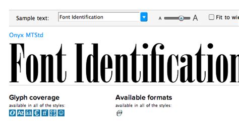 Fun With Fonts Identifont Typeface Identification And Search