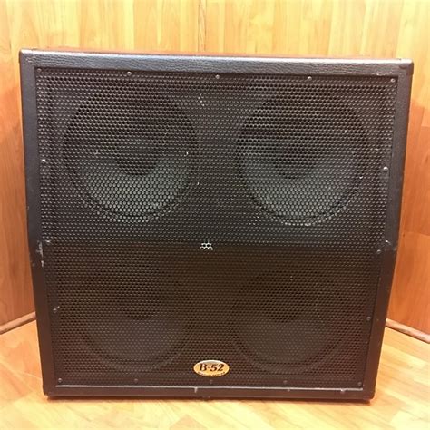 Drove like two hours to pick an almost brand new one for $80 bucks and ended up selling it 9 months later for $200. B52 Stealth Series LG-412V 4x12 Guitar Cabinet SALE ...