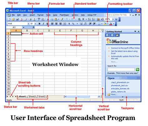 A Spreadsheet Inside Spreadsheet Its Basic Features And User Interface