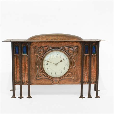 Antiques Atlas Copper Arts And Crafts Clock C1900
