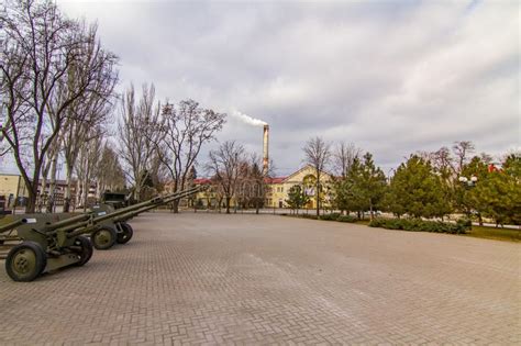The Open Area Of The Museum Of Technology Boguslaev Editorial Stock Image Image Of Weapons