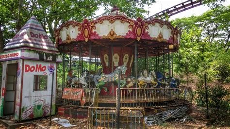 Oc Abandoned Amusement Park In The City Centre Of Yangon Myanmar
