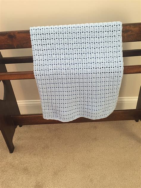 Ravelry Simple Triplet Baby Blanket Pattern By Melanie Winnings Of