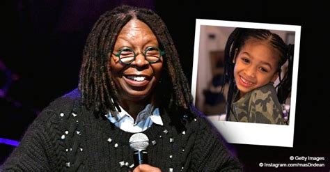 Whoopi Goldbergs Great Granddaughter Flaunts Her Braids And Beautiful Smile In A Military Outfit
