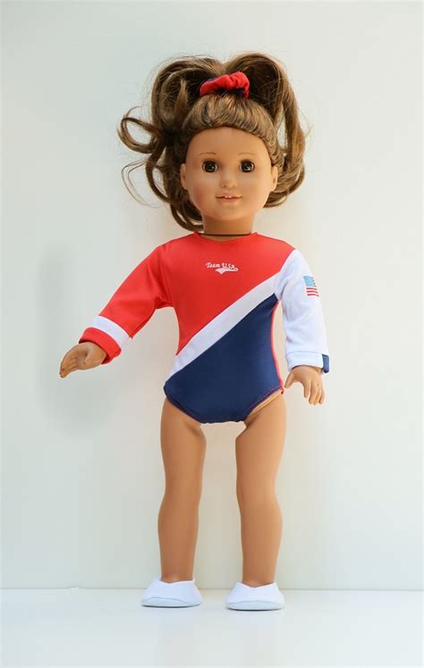 18 Inch Doll American Team Usa Olympic Gymnastic Outfit The Doll Boutique