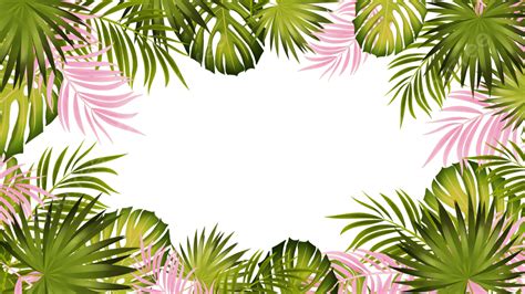 Palm Leafe Png Transparent Palm Leaf Cartoon Style Leaf Decorative