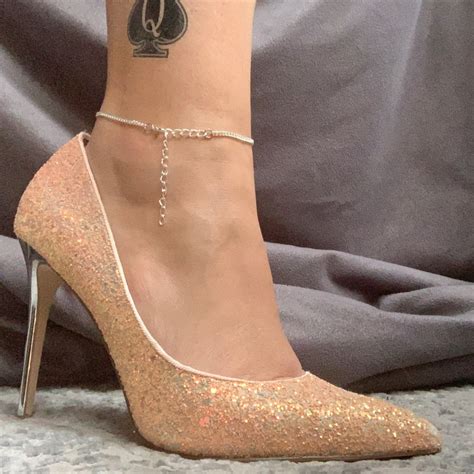 Polyamory Hotwife Anklet Hot Wife Cuckold Anklet Swinger Lifestyle Ankle Chain Jewelry Ankle