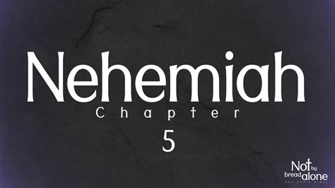 Nehemiah Chapter 5 Youtube