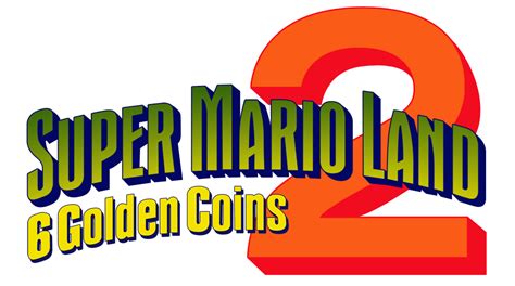 Filesuper Mario Land 2 6 Goldend Coins Logopng Super Mario Wiki The Mario Encyclopedia