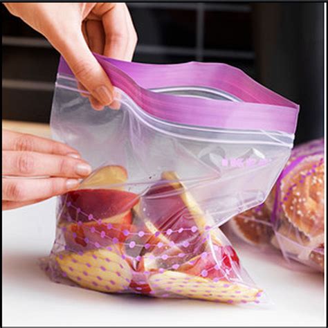 Resealable Plastic Bags For Foods Packaging Ziplock Custom Printed