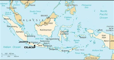 Location map of java, indonesia. Location of Cilacap, Central Java, Indonesia. | Download Scientific Diagram