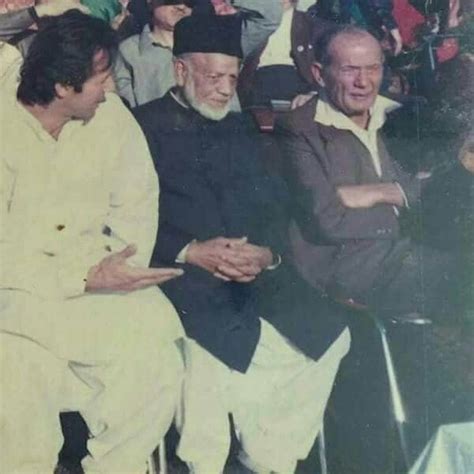 ~khan Sab With His Father Ikram Ullah Khan Niazi On The Right Asma