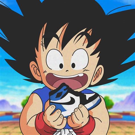 Pin By Only The On Try Hard Picturesemo Kid Goku Trash Art Art