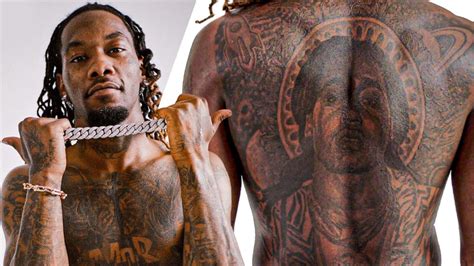 Offset Shows Off Massive Back Tattoo In Honor Of Takeoff Love You L