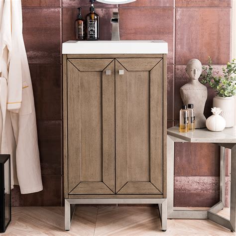 James Martin Chianti Collection 20 Single Vanity Cabinet Whitewashed
