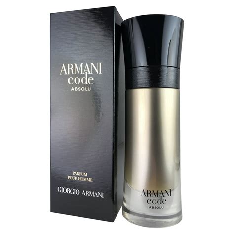 Armani Armani Code Absolu For Men By Giorgio Armani 20 Oz Edp Sp