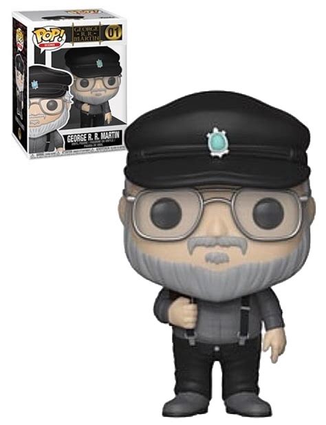 Funko Pop Icons 01 Game Of Thrones George Rr Martin New Mint