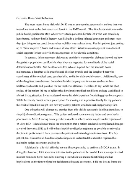 Examples Of Self Reflection Papers 009 Self Reflective Essay Example