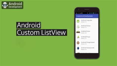 Listview Tutorial With Example In Android Studio Abhi Android Gambaran