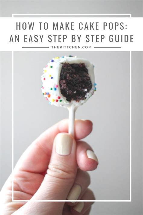 How To Make Cake Pops An Easy Cake Pop Recipe