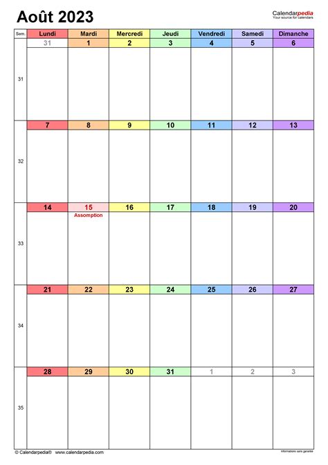 Calendrier Scolaire 2023 2024 Excel Word Et Pdf Calen