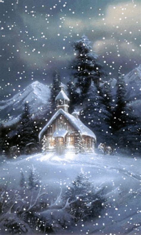 Dashing Through The Snow Chris Cannon Christmas Scenery Christmas