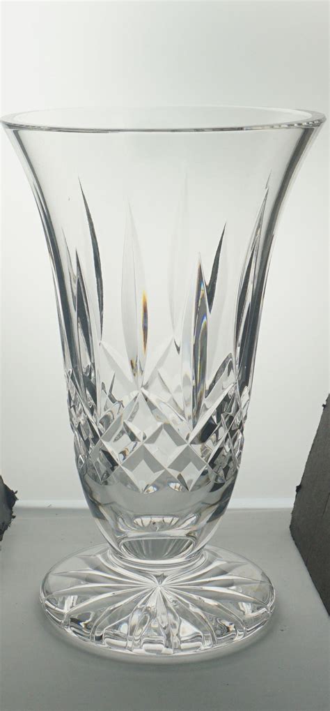 Sold Price Waterford Crystal Lismore Vase Invalid Date Edt
