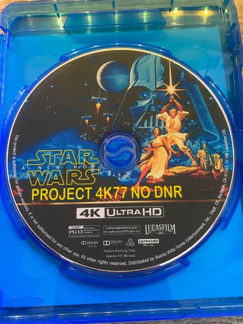Star Wars 4k77 With Dnr And Return Of The Jedi 4k83 With Dnr 4k Etsy Uk