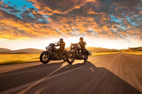Harley Davidson Sunset Wallpapers on Ewallpapers